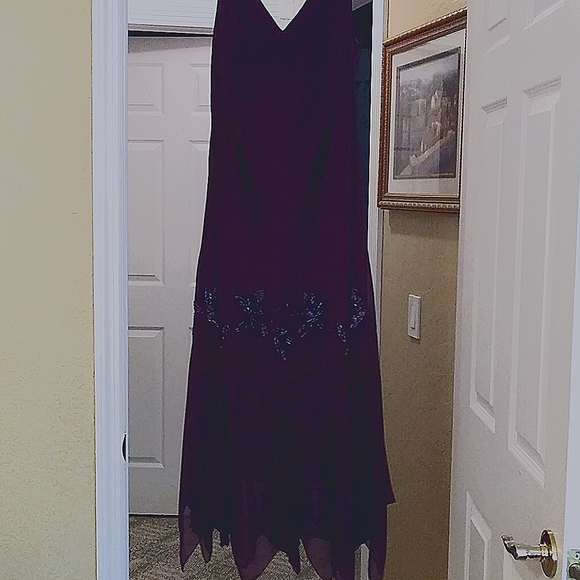 🌹Gorgeous Evening Gown/Dress w/Jacket 14W EUC - Picture 3 of 5